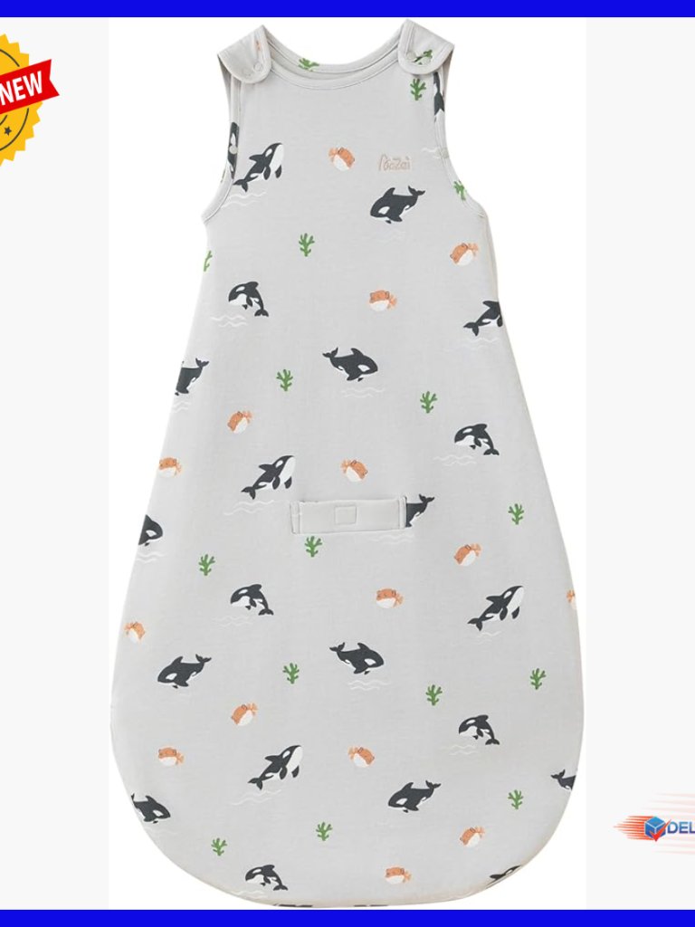 Merino Wool Organic Cotton Sleep Sack 2-24 Months Adjustable Sleeping Bag